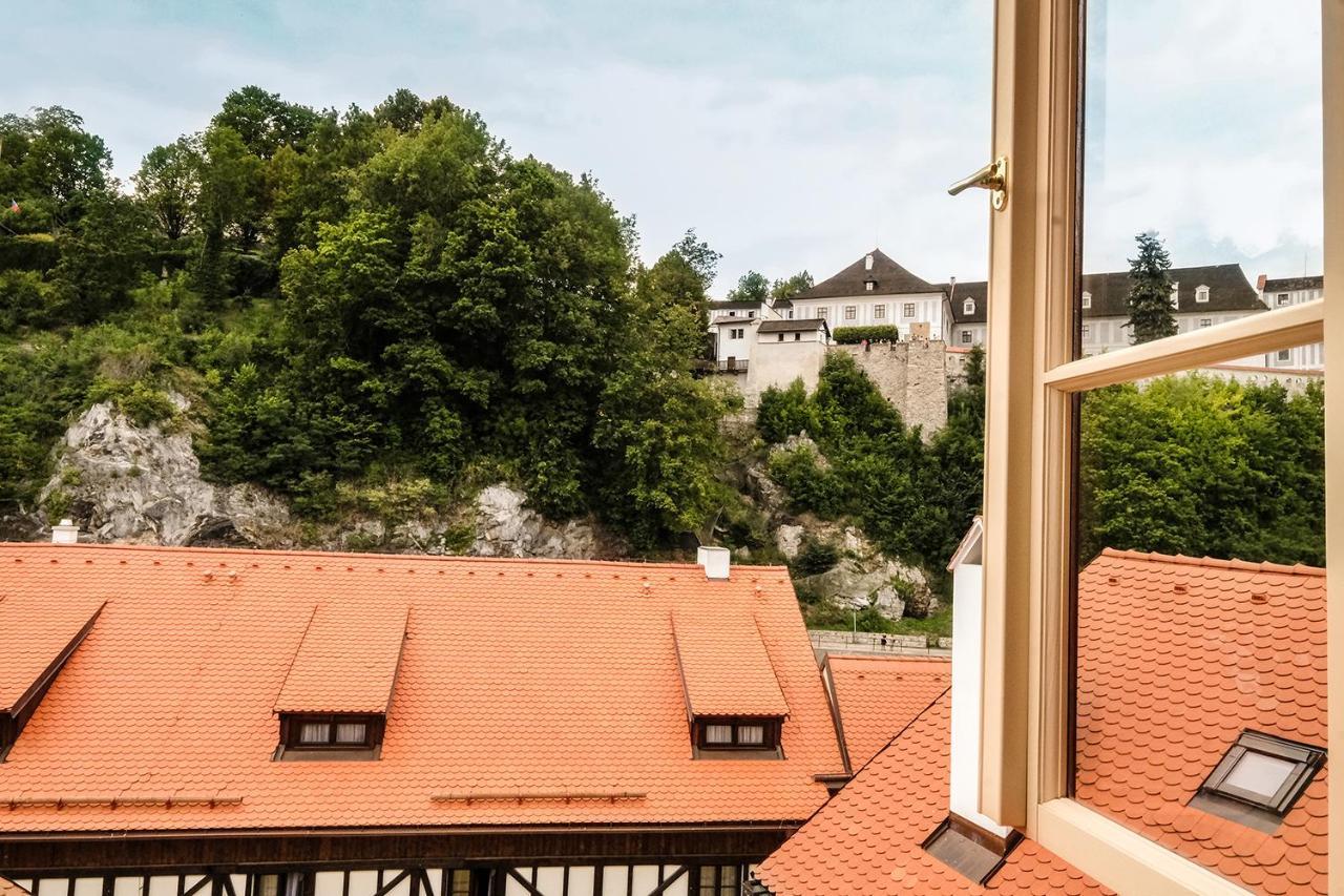 Hotel Ebersbach チェスキー クルムロフ エクステリア 写真